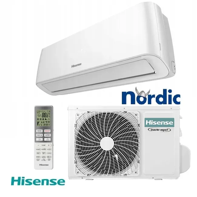 Климатик Hisense QE35XV0EG / QE35XV0EW Energy Pro WiFi -25°C, 12 000 BTU