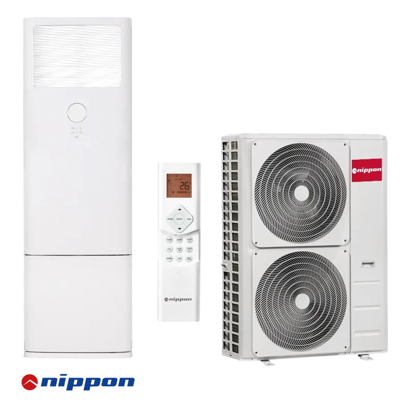 Колонен климатик Nippon NFGD-48HRFN8-Q + NOE30U-48HFN8-R, 48 000 BTU