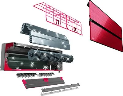 Хиперинверторен климатик MITSUBISHI ELECTRIC MSZ-LN35VGR / MUZ-LN35VG RUBY RED, 12 000 BTU