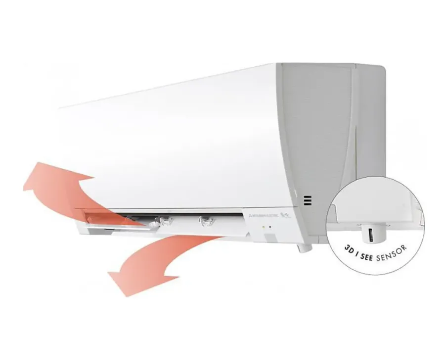 Хиперинверторен климатик MITSUBISHI ELECTRIC MSZ-FH25VE / MUZ-FH25VE, 9 000 BTU