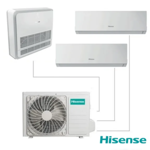 Мултисплит система Hisense 3AMW72U4RJA, 24000 BTU – външно тяло